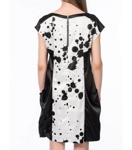GIZIA Kadın Desenli Elbise M11YEI0021