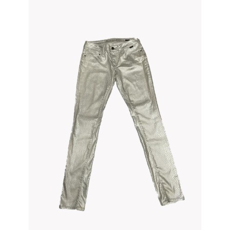 Mavi Jeans Alexa Kadın Parlak Gümüş Pantolon