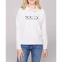 Soccx Kadın Beyaz Kapüşonlu Sweatshirt  SP2300-3554-41