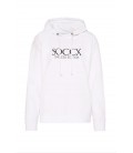 Soccx Kadın Beyaz Kapüşonlu Sweatshirt  SP2300-3554-41