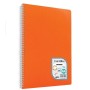 Çınar Colormaxi Çizgili Spiralli PP Kapak Defter 14 cm x 19.7 cm 96 Yaprak