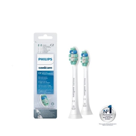 Philips Sonicare Optimal Plaque Defence Şarjlı Diş Fırçası 2'li Yedek Başlık , Beyaz - HX9022