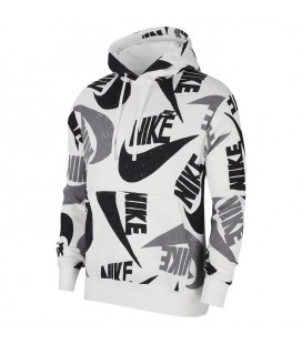 Nike Sportswear Erkek Beyaz Günlük Stil Sweatshirt CJ6312-010