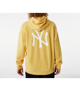 Newera Unisex New York Yankees League Essential Pastel Sarı Hoodie Sweatshirt