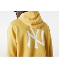 Newera Unisex New York Yankees League Essential Pastel Sarı Hoodie Sweatshirt