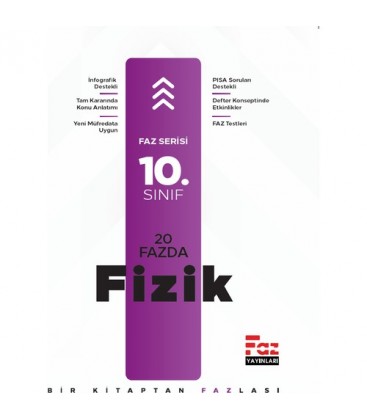 10. Sınıf 20 Fazda Fizik - Faz Yayınları