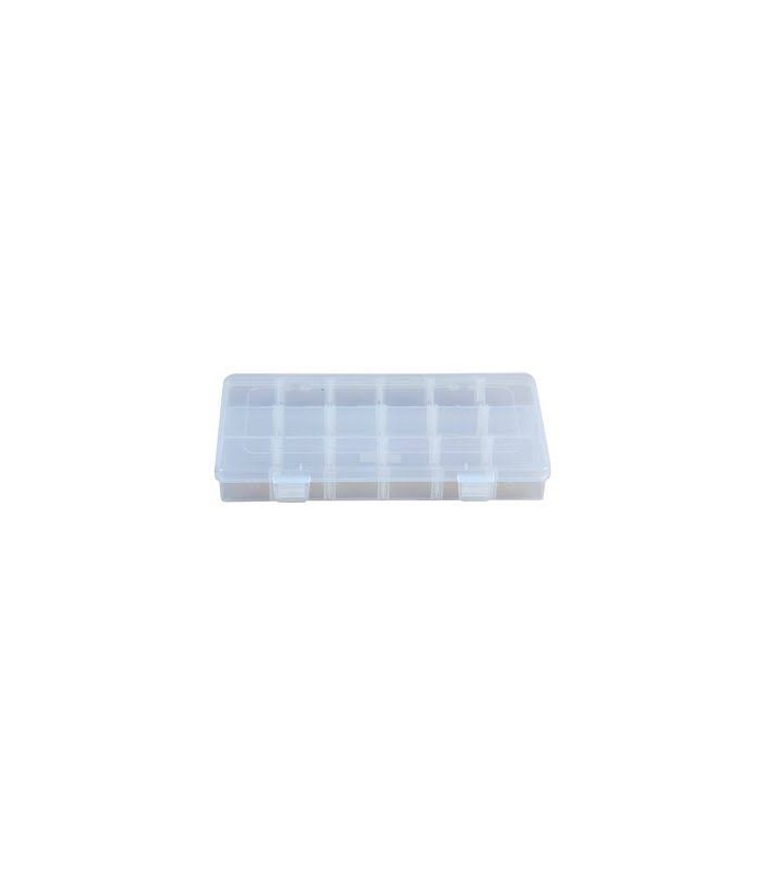 D00413 - Duratool - Compartment Box, Clear, Plastic