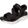 Skechers D'Lux Walker - New Block Kadın Siyah Sandalet 119226 - BLK