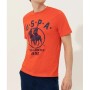 U.S. Polo Assn. Kadın Erkek Kırmızı Bisiklet Yaka T-Shirt G081GL011.000.1358311.VR213