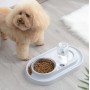Mikopet Kedi Köpek Mama Su Kabı -Beyaz