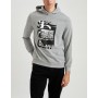 Defacto Erkek Gri Slim Fit Uzun Kollu İçi Yumuşak Tüylü Sweatshirt S8419AZ 20WN