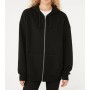 Mavi Kadın Kapüşonlu Fermuarlı Siyah Sweatshirt 1610221-900