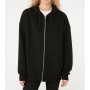 Mavi Kadın Kapüşonlu Fermuarlı Siyah Sweatshirt 1610221-900