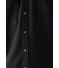 Mavi Erkek Siyah Çift Cepli Gömlek Regular Fit / Normal Kesim 0210338-900