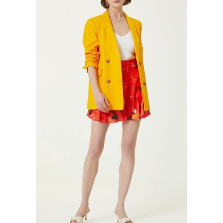 NETWORK Smart Casual Nar Çiçeği Mini Boy Etek 1082706-365