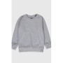 Lc Waikiki Gri Basic Erkek Çocuk Sweatshirt 0W2367Z4