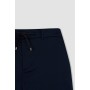Defacto Erkek Pantolon Jogger Fit Tie Waist Chinos - Indigo X4253az