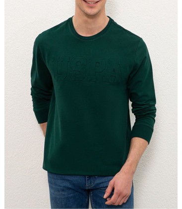 U.S. Polo Assn. Yeşil Erkek Sweatshirt G081SZ082.000.1082448