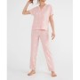 Suwen Kadın Daisy Maskulen Pijama Takımı SH21695660B
