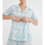 Suwen Kadın Bade Maskulen Pijama Takımı SH21530660B