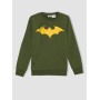 Defacto Erkek Çocuk Batman Bisiklet Yaka Sweatshirt Y5356A622AU