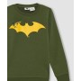 Defacto Erkek Çocuk Batman Bisiklet Yaka Sweatshirt Y5356A622AU