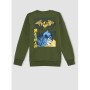 Defacto Erkek Çocuk Batman Bisiklet Yaka Sweatshirt Y5356A622AU