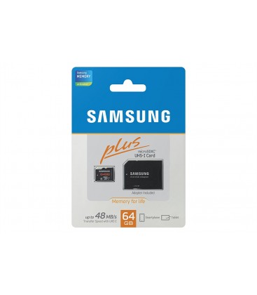 Samsung 64GB PLUS Micro SD XC Hafıza Kartı