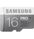 Samsung Pro 16GB Micro SD Hafıza Kartı Adaptörlü - Class 10 mb-mgagba/tr