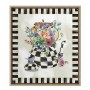 Mackenzie Childs Tablo Blooming Kettle Wall Art