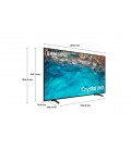 Samsung Crystal 75BU8000 4K Ultra HD 75" 190 Ekran Uydu Alıcılı Smart LED TV