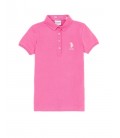 U.S. Polo Assn. Pembe Kız Çocuk T-Shirt G084SZ011.000.1370371