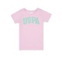 U.S. Polo Assn. Pembe Kız Çocuk T-Shirt G084SZ011.000.1370385