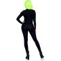 Leg Avenue Baskılı Glow In The Dark Skeleton Catsuit 85346