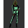 Leg Avenue Baskılı Glow In The Dark Skeleton Catsuit 85346