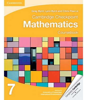 Cambridge Checkpoint Mathematics Coursebook 7