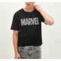 LC WAIKIKI Bisiklet Yaka Kısa Kollu Marvel Baskılı Penye Erkek Siyah T-Shirt S1GY75Z8 - CVL