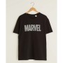 LC WAIKIKI Bisiklet Yaka Kısa Kollu Marvel Baskılı Penye Erkek Siyah T-Shirt S1GY75Z8 - CVL