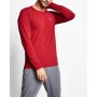 Lescon Bordo Erkek Uzun Kollu T-shirt 20s-1236