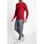 Lescon Bordo Erkek Uzun Kollu T-shirt 20s-1236