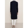 Everyday Basic 100 Cm Ara Boy Viskon Kumaşlı Basic Tunik - Lacivert