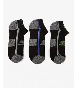Skechers 3 Pack Low Cut Padded Sock Erkek Siyah Çorap S212331-001