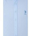 U.S. Polo Assn. Erkek Açık Mavi Uzun Kollu Gömlek G081GL004.000.1233189.VR003