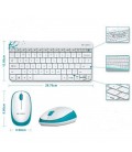 Logıtech  Beyaz Kablosuz Klavye Mouse Set Mk240
