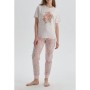 Dagi Beyaz Kadın Pijama Takım 22SW17102BD