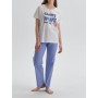 Dagi Beyaz Kadın Pijama Takım 22SW17150BD