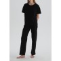 Dagi Siyah Kadın Pijama Takım 22SW17139BD