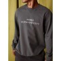 Defacto Oversize Fit Bisiklet Yaka Slogan Baskılı Pamuklu Sweatshirt V3860AZ21AU