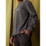 Defacto Oversize Fit Bisiklet Yaka Slogan Baskılı Pamuklu Sweatshirt V3860AZ21AU