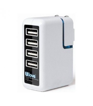 Ulove UAD06 -2000mA 4 USB port Şarj Cihazı